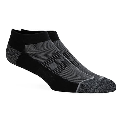 laydown image of Low Show Merino Wool Performance Socks