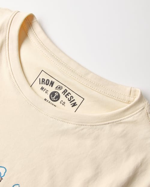 laydown detail image of Vintage Graphic Organic Cotton T-Shirt
