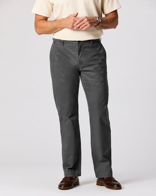 on model image of 365 Chino Pant - HB Classic