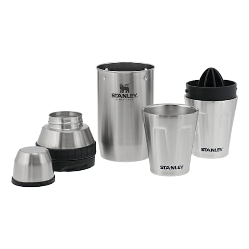 laydown image of Happy Hour Cocktail Shaker Set