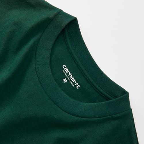 laydown detail image of University Script T-Shirt