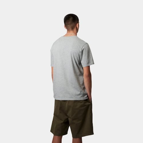 on model image of Classic Logo Pocket T-Shirt