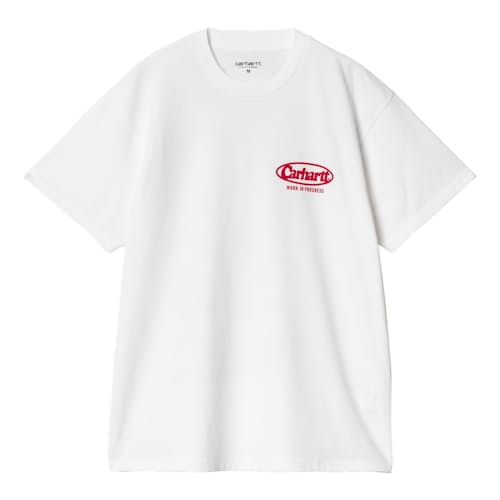 laydown image of Carhartt WIP Logo T-Shirt