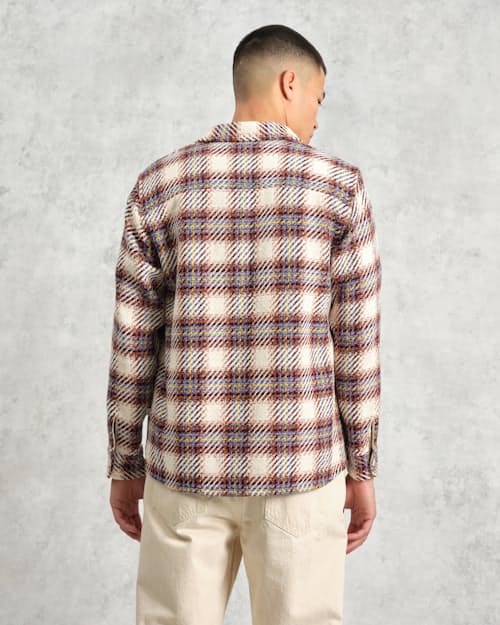 on model image of Whiting Overshirt