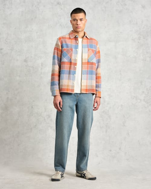 on model image of Whiting Overshirt