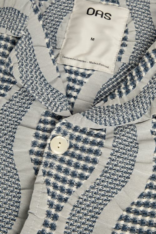 laydown detail image of Camp Collar Waffle Shirt