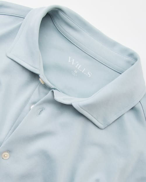 laydown detail image of AloeKnit Long Sleeve Shirt