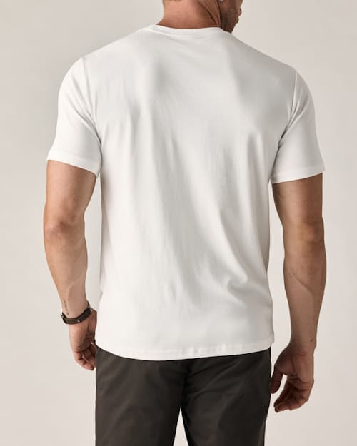 on model image of AloeKnit T-Shirt