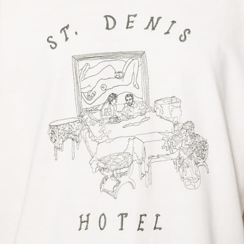 laydown detail image of Hotel T-Shirt