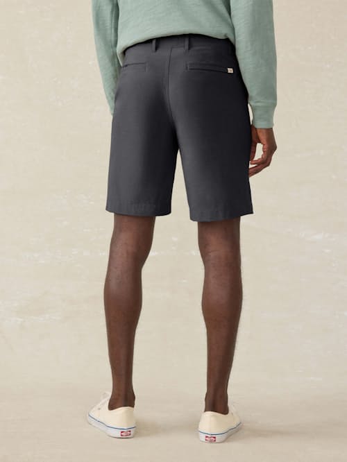 on model image of All Day 4-Way Stretch Shorts - 9"