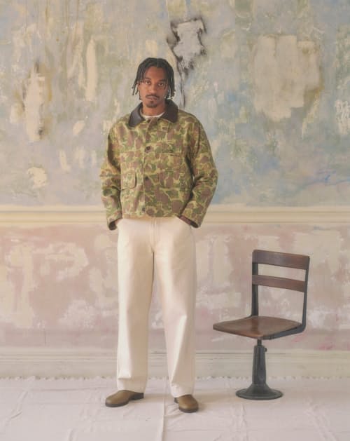 lifestyle image of Catskills Canvas Coat