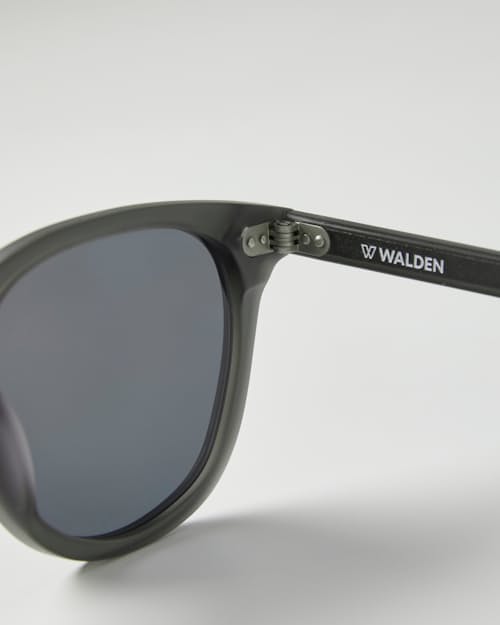 laydown detail image of Woods Sunglasses - Polarized