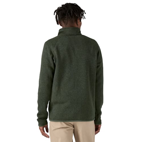 on model image of Better Sweater Fleece Jacket