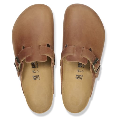 laydown image of Boston Soft Footbed Clog