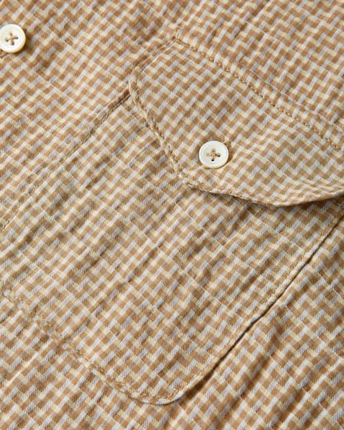 laydown detail image of Jove Double Pocket Camp Collar Shirt