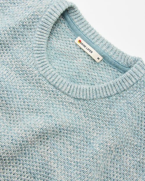 laydown detail image of Marl Crew Sweater
