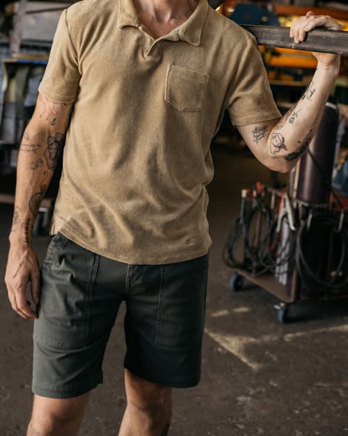 lifestyle image of The Scout Fatigue Short
