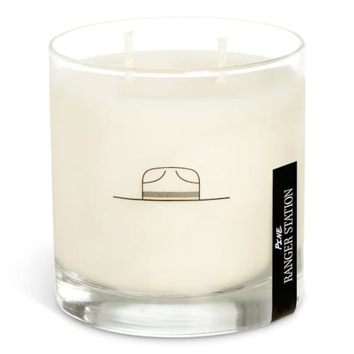 laydown image of Pine Candle