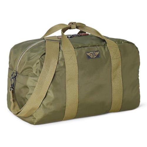 laydown image of Nylon Utility Duffle Bag