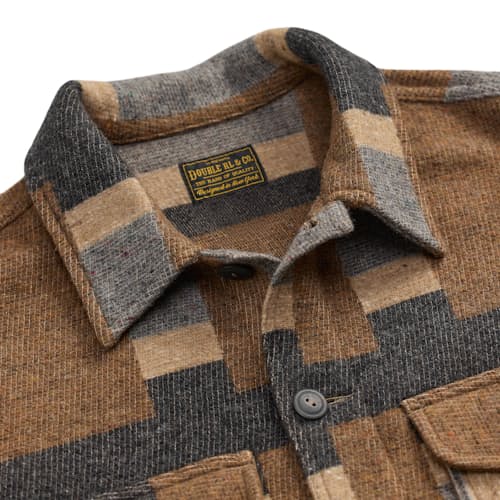 laydown detail image of Ashford Cruiser Shirt Jacket