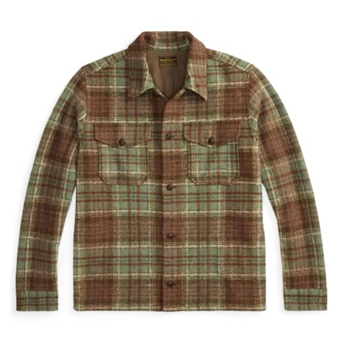 laydown image of Percy Workshirt