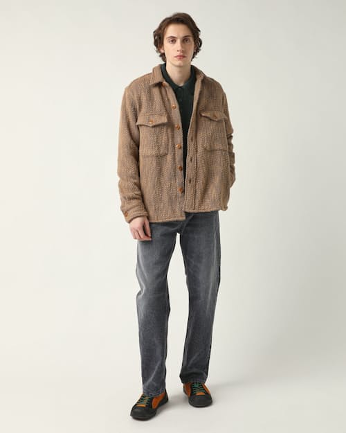 on model image of Liebes Jacket
