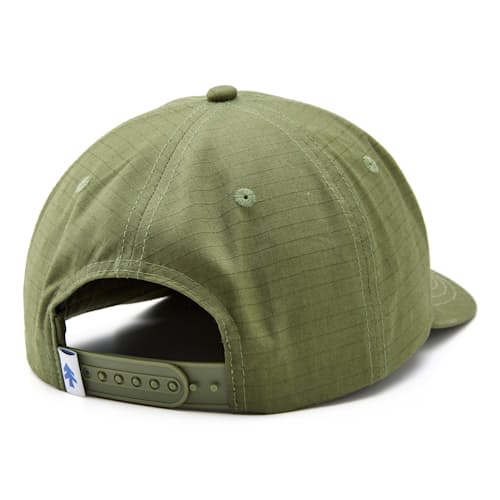 laydown image of Cotton Ripstop Logo Snapback Hat