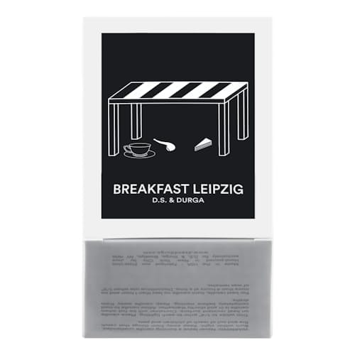 laydown image of Breakfast Leipzig Candle