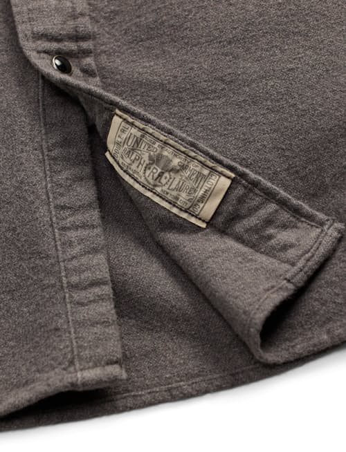 laydown detail image of Chamois Western Shirt