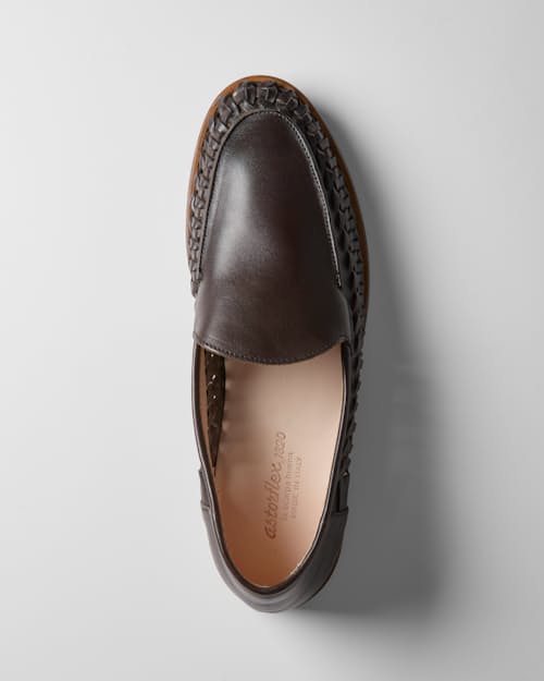 no crop image of Samaflex Woven Venetian Loafer