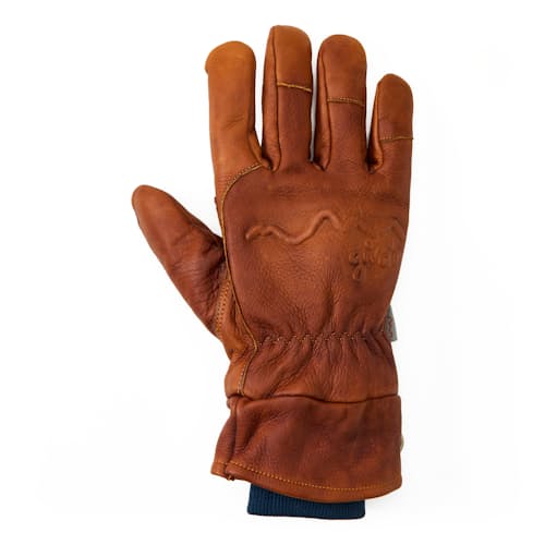 laydown image of 4 Season Glove with Wrist Leash