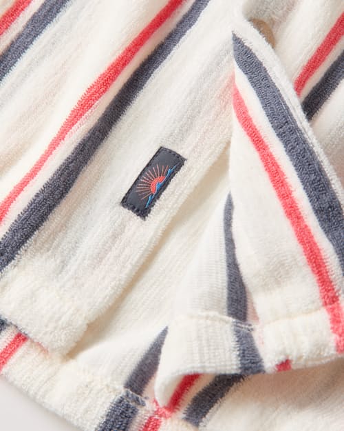 laydown detail image of Cabana Towel Terry Surf Shirt