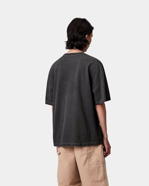 on model image of Hudson Pocket T-Shirt