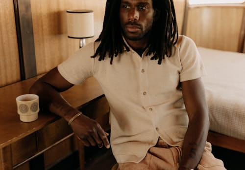 lifestyle image of The Playa Sweater Polo