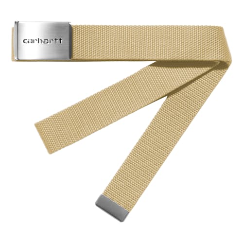laydown image of Chrome Clip Belt