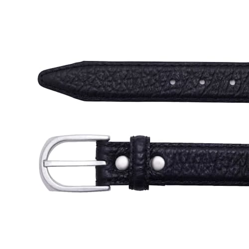 laydown detail image of Pinnacle Bison Leather Belt