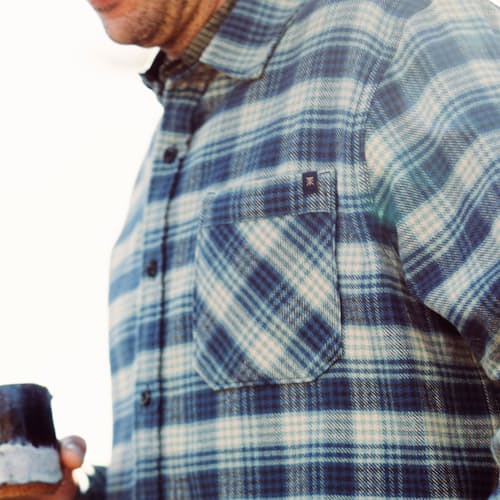 lifestyle image of Crossroads Flannel Shirt