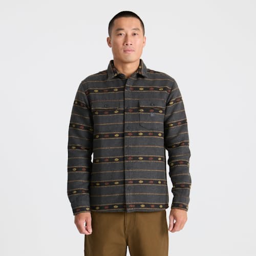 on model image of Nordsman Flannel Shirt