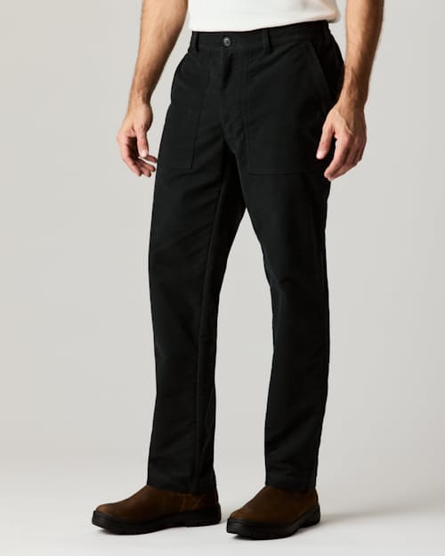 lifestyle image of Italian Moleskin Rockmaster Pant - HB Athletic Straight