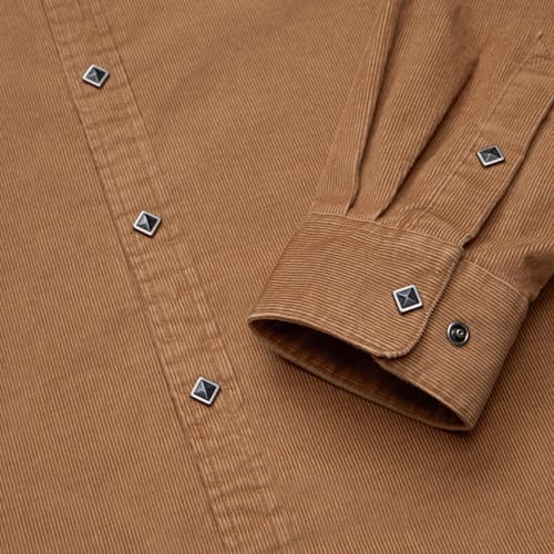 laydown detail image of Banning Corduroy Snapshirt