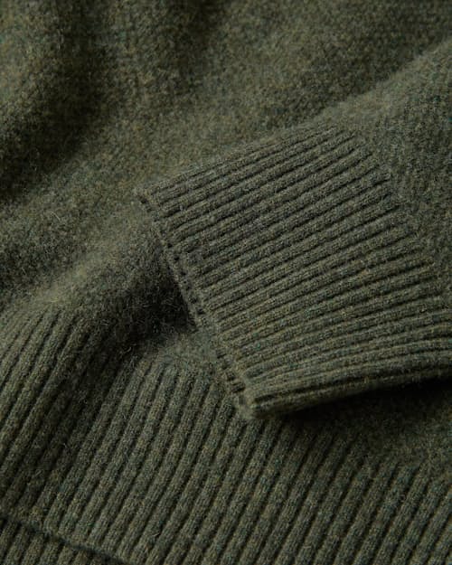 laydown detail image of Fine Merino V-Neck Sweater