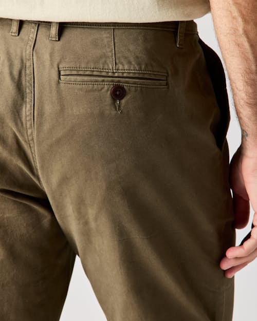lifestyle image of 365 Pleated Chino Pant - HB Classic