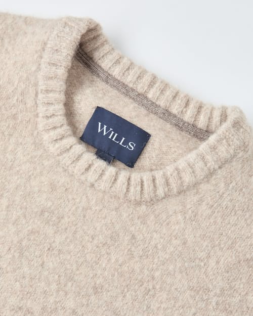 laydown detail image of YakWool Crewneck Sweater