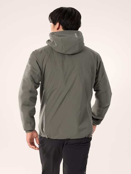 on model image of Atom Hoodie