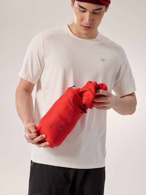 on model image of Cerium Hoodie