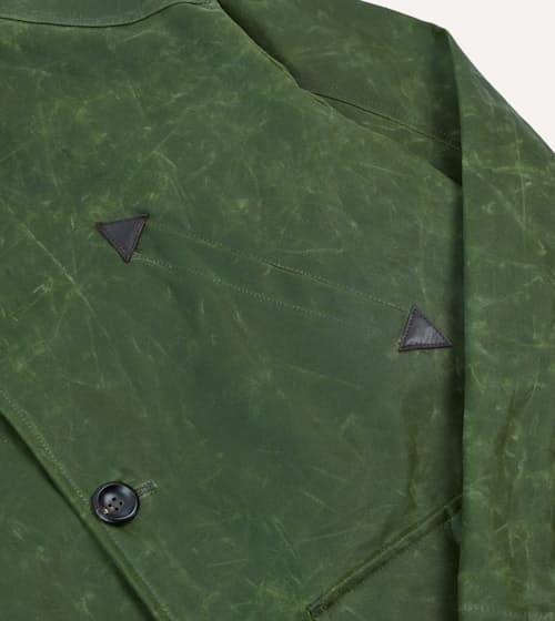 laydown detail image of Waxed Barn Jacket