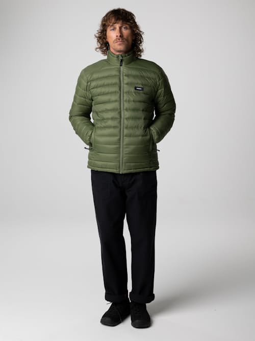on model image of Nimbus Jacket
