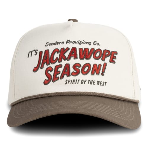 laydown image of Jackalope Snapback