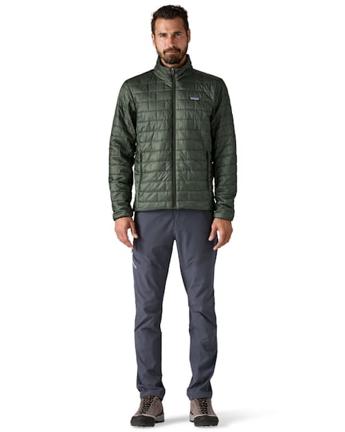 on model image of Nano Puff Jacket
