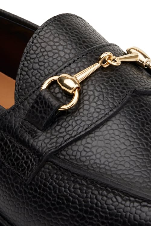 laydown detail image of The Mason Horse Bit Loafer
